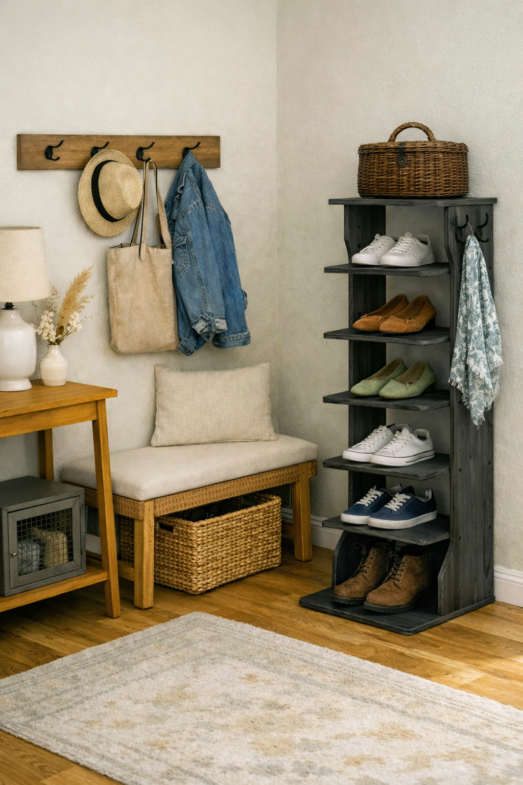 Étagère à chaussures | 7 Niveaux Gain de Place