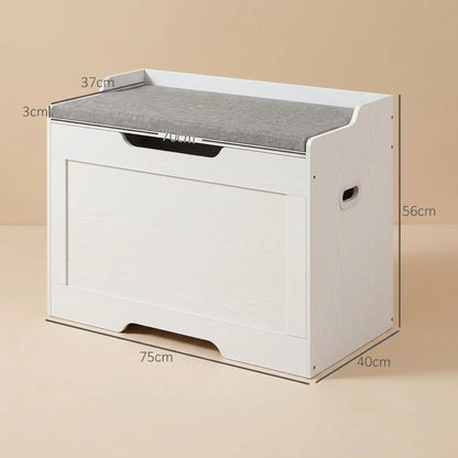 mesures du banc coffre de rangement