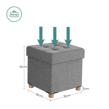 Mesures du banc de rangement 