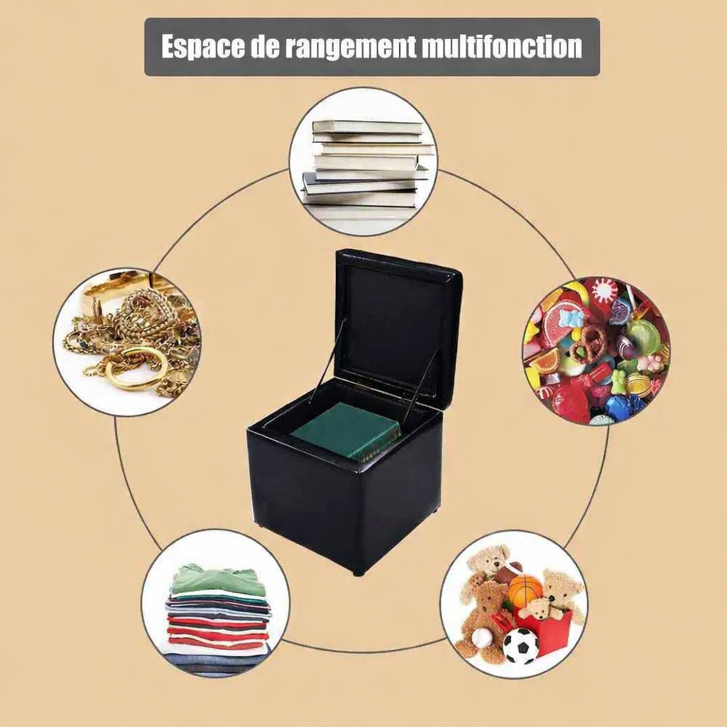 Banc coffre de rangement | Robuste 300kg