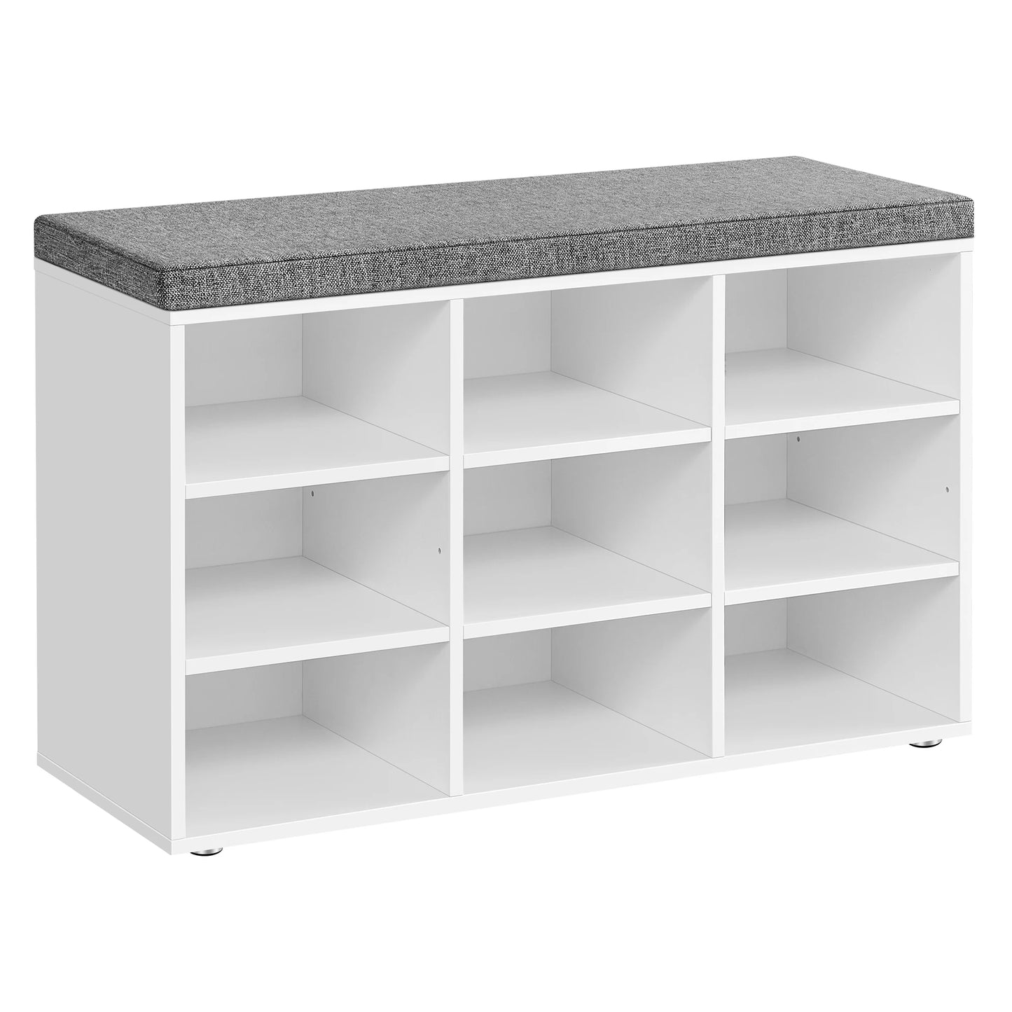 Banc rangement chaussures blanc classique