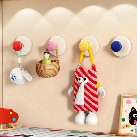 Crochets muraux fixer au mur avec accessoires enfants suspendus