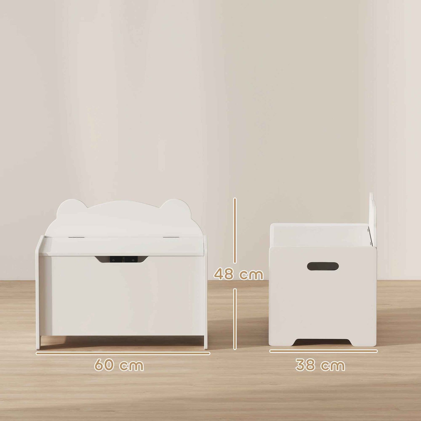 Dimensions du coffre de rangement