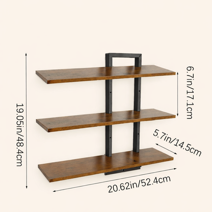 Dimensions de étagère murale 