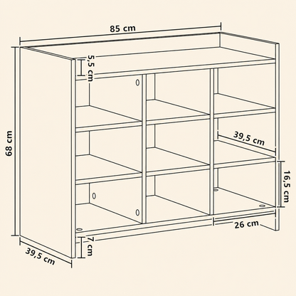 meuble de rangement entrée | Harmony