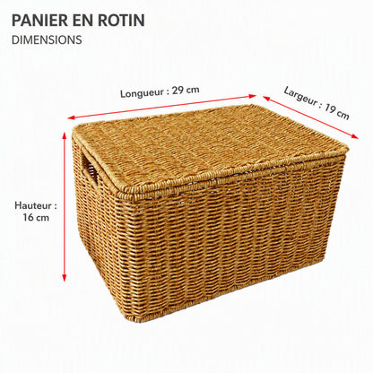 Dimensions du panier de rangement
