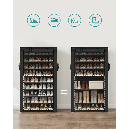 Étagère à chaussures modifiables pour tout types de chaussures