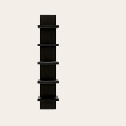 Étagère murale Nordic 5 niveaux coloris noir 