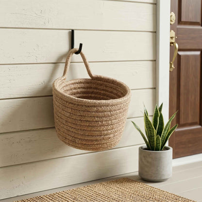 Panier de rangement couleur lin