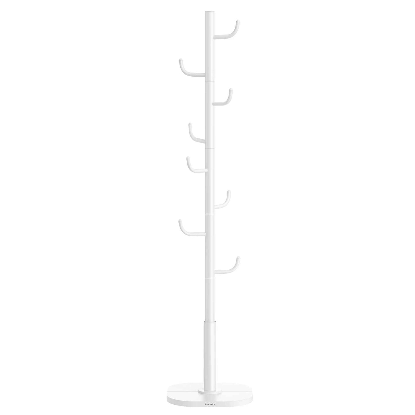 Porte manteau cactus coloris Blanc Nuage