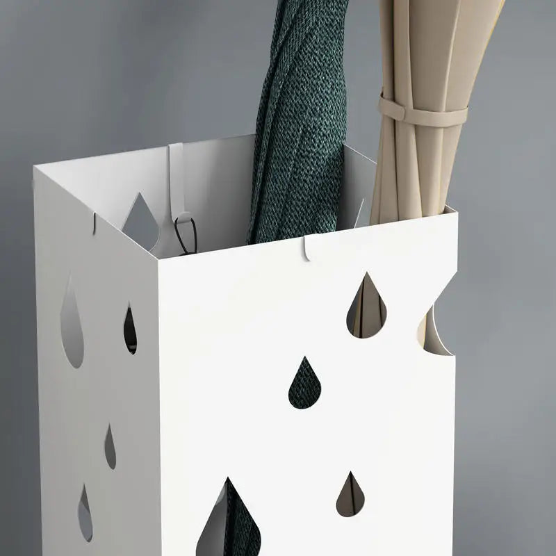 Porte parapluie avec crochets sur les cotés