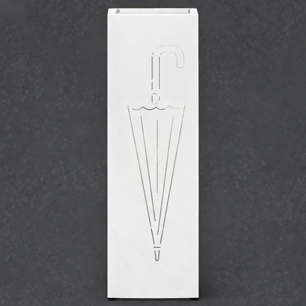 Porte parapluie blanc